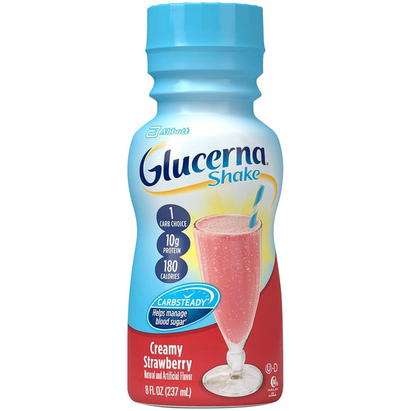 Glucerna Diabetic Nutrition Shake Strawberry