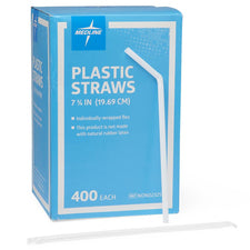 product image Flexible Plastic Drinking Straws