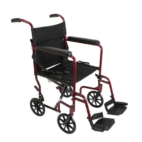 ProBasics Aluminum Transport Chair with Footrests