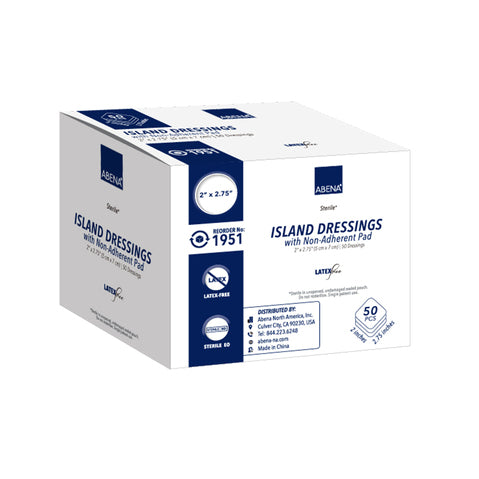 Island Dressing with Non-Adherent Pad