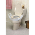 Elevated Toilet Seat with Arms - 3 1/2" - Elongated