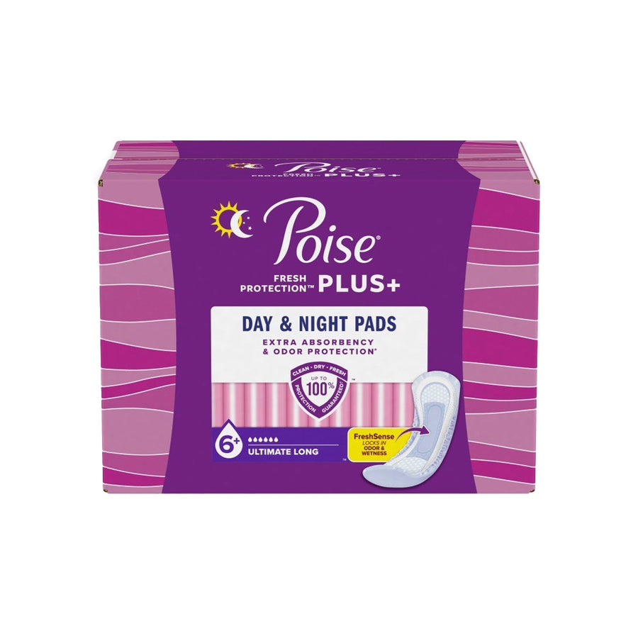 Ultimate Absorbency Pads, 6 Drop Plus, Long Length