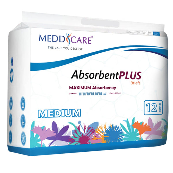 Meddcare Absorbent Plus Overnight Brief