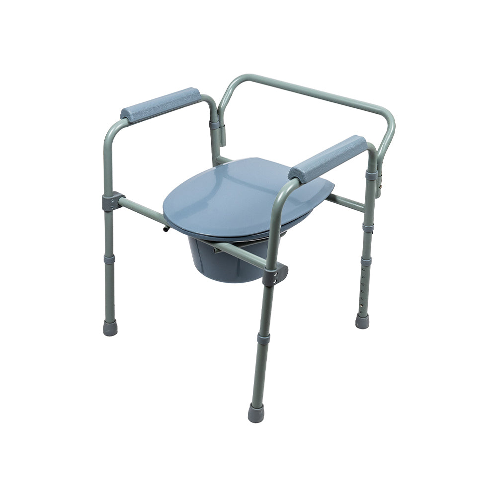 3-in-1  Steel Commode