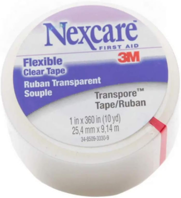 Nexcare Transpore Clear First Aid Tape